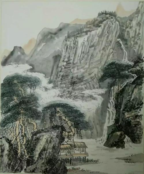 墨水和晴间多云