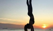 我学会了打倒立