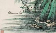 峨眉山月向清溪