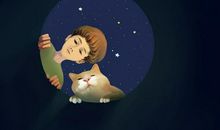 当月亮年纪还小的时候