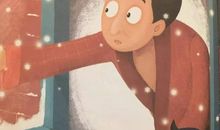 他真是一个小书迷