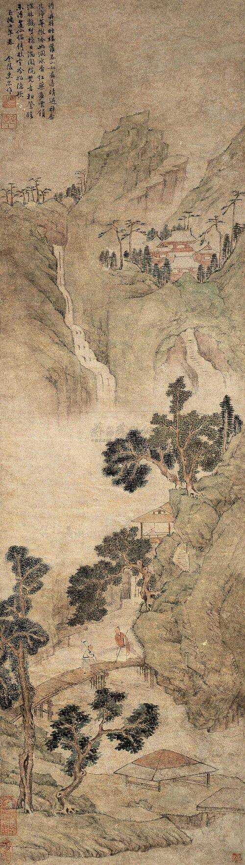 从后山来访的朋友