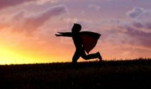 那夕阳下的笑脸