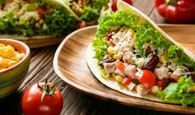 肉和蔬菜的辩论会