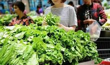 和妈妈去菜市场