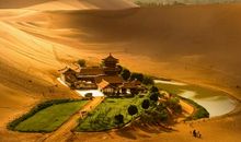 鸣沙山月牙泉游记