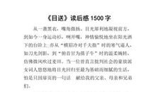 《目送》读后感