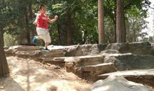 奶奶家后的小山