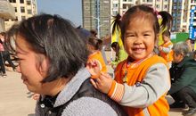 忙碌而快乐的运动会