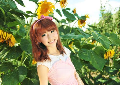 向日葵的女孩