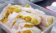 卖卷筒粉的阿姨