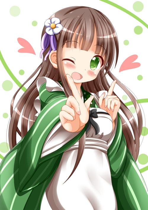 可爱的松树