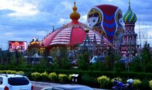 套娃广场的音乐喷泉