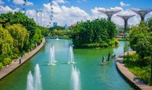 美丽的滨海湾花园