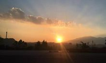 晚课回家的路上