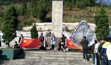 清明烈士陵园扫墓