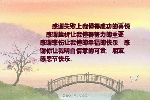 我有成功的喜悦