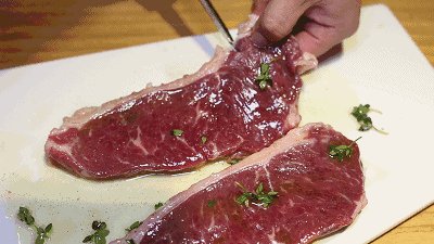 我学会煮牛排