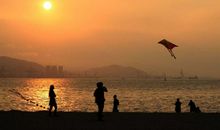 厦门的日落