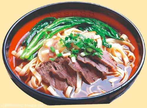 美味的牛肉面