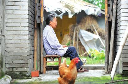 老人的悲伤