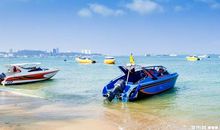 第一次坐海上快艇