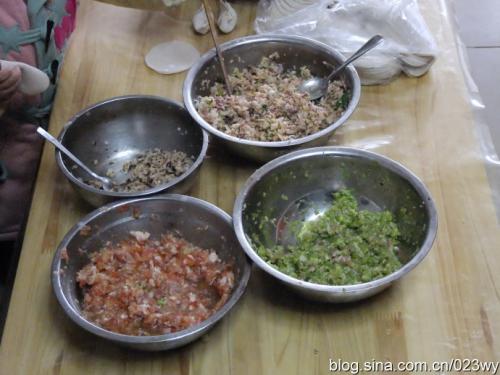 做饺子的乐趣