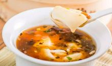 冬日里的豆腐脑