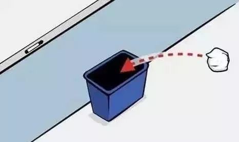 扔纸球
