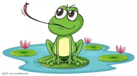 青蛙捉虫子