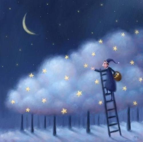 爱，安静的夜晚