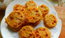 第一次学做藕饼