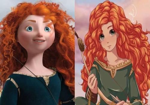 如果我成为动画角色