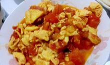 我会烧蕃茄炒蛋