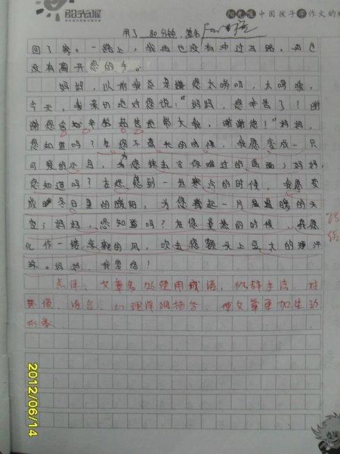二年级，对我来说是不同的作文