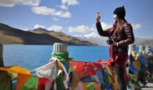 坐上飞机去拉萨