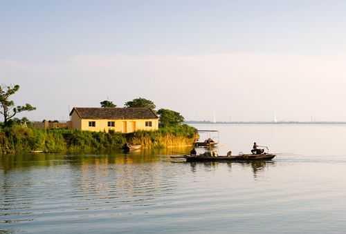 美丽的君山湖