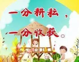 努力工作并获得收获