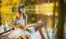 小女孩我敬佩你