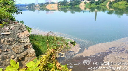 我爱湘江母亲河