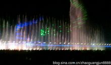 美丽的汉江音乐喷泉