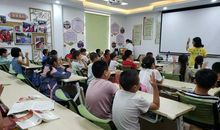 七彩夏日爱心暑托