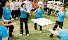 趣味运动会日记三年级