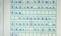 那次玩得真高兴三年级作文300字