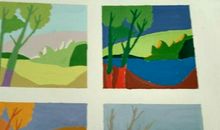 春夏秋冬的颜色