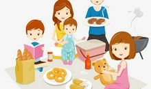 一家人团圆的感觉真好