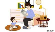 听爸爸讲那过去的故事