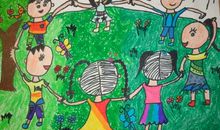 大课间时的“恶作剧”