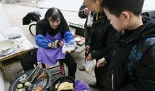 卖早餐的老奶奶