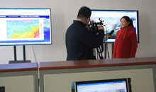 采访太仓市气象局